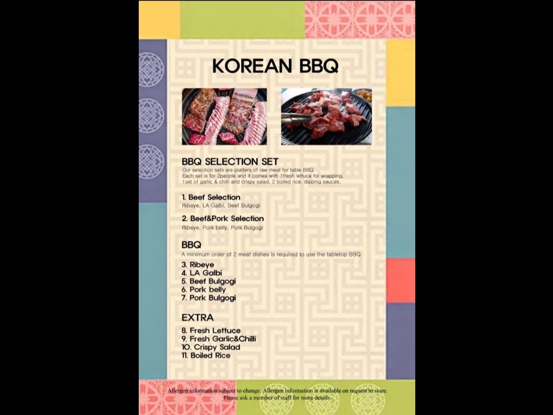 Korean BBQ in Northampton!