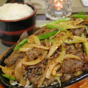 Beef Bulgogi with Rice