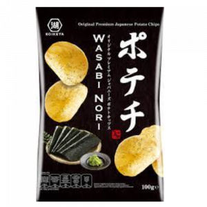Japanese Potato Chips (Wasabi Nori)
