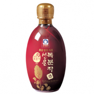 Seon Un Bokbunjaju 13%(Korean Black Raspberry Wine)