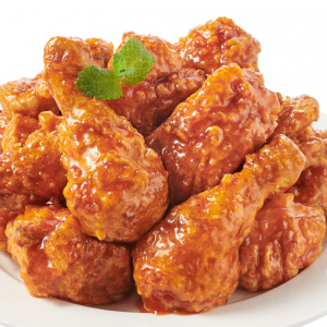 Yangnyeom Chicken with French fries